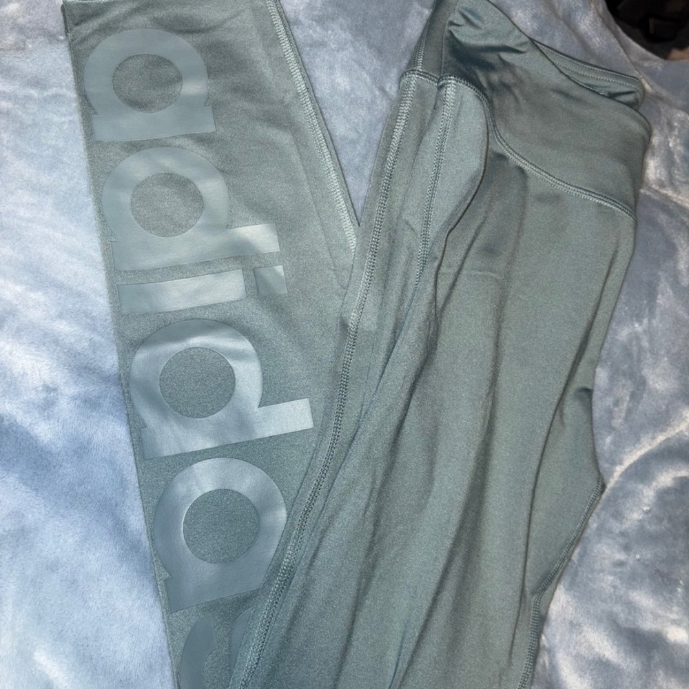 Adidas Green Leggings
